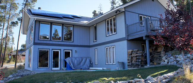 Passive Solar Sunroom Addition, Breckenridge, CO
