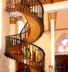 santa fe spiral staircase