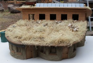 model of cob home